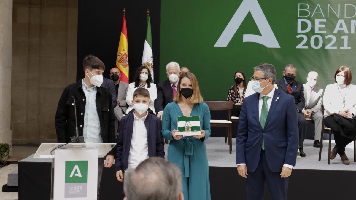 Entrega de los premios por el Día de Andalucía en Málaga