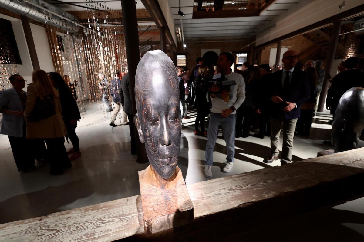 Inauguración de la exposición ‘Materia Interior’ de Jaume Plensa en la Cárcel Vieja de Murcia