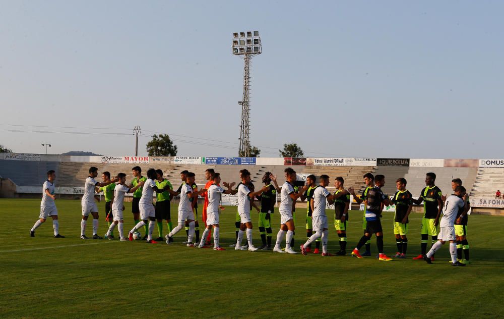 El Mallorca gana en sa Pobla ante el Felanitx