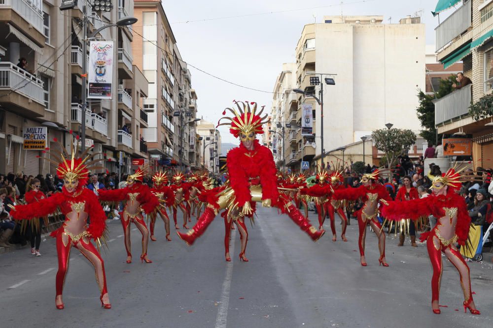 Carnaval de Águilas. Recibió el reconocimiento de Fiesta de Interés Turístico Internacional el 20/1/2015.