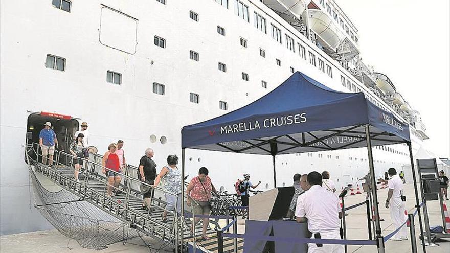 Castellón ata 4 escalas más de un crucero histórico pasado por agua