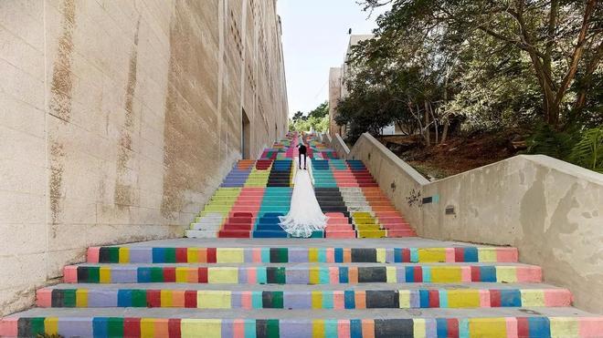 Nada Al-Ahdal, rescatada dun matrimoni infantil, fotografiada a Amman