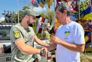 Antonio Corredoira: «Ucrania no olvidará la generosidad de los gallegos»