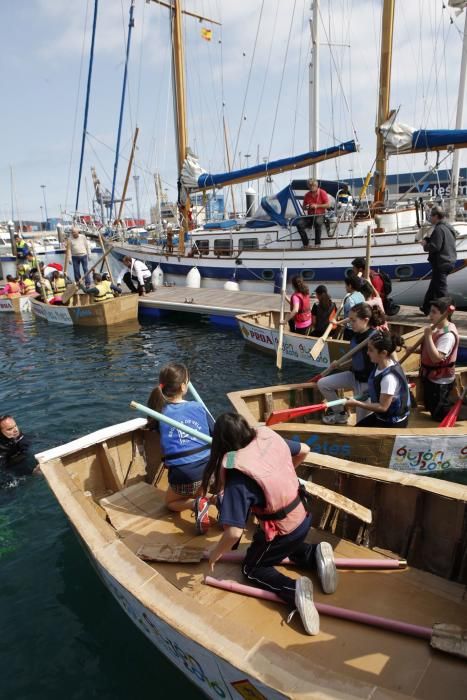 Proyecto escolar "Chalanas de Gijón"