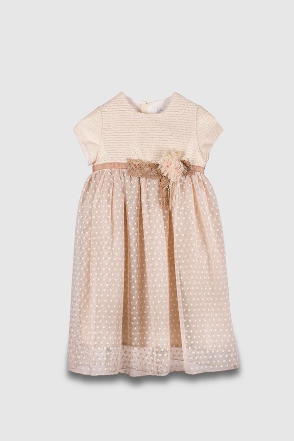 Vestido color crema de Torres
