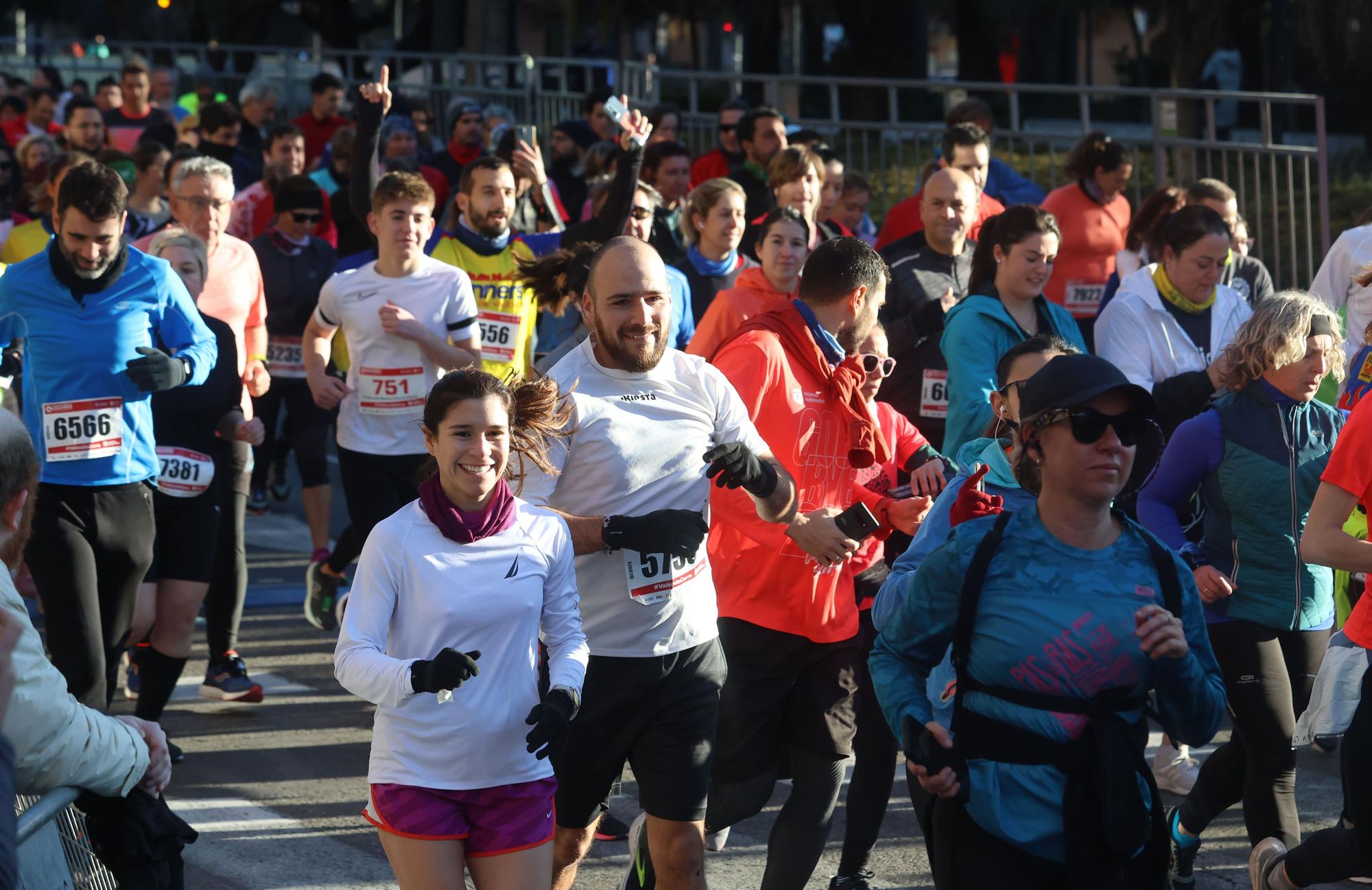 Explosión valencianista en la carrera Runners Ciudad de Valencia