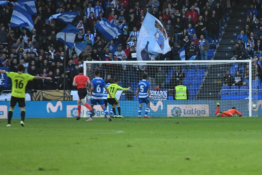 El Dépor cae 1-3 ante el Zaragoza