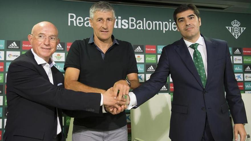 Quique Setién ya es el nuevo entrenador del Betis