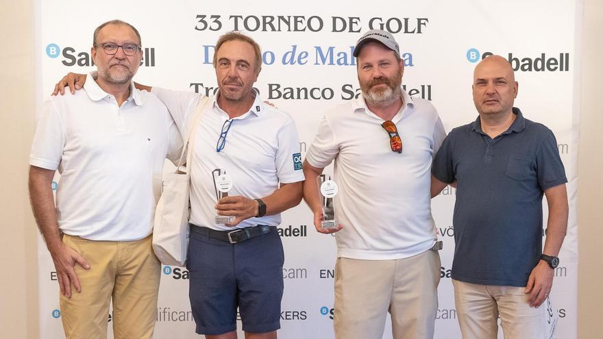 Serra y Julve se consagran en el 33 Torneo de golf Diario de Mallorca Trofeo Banco Sabadell