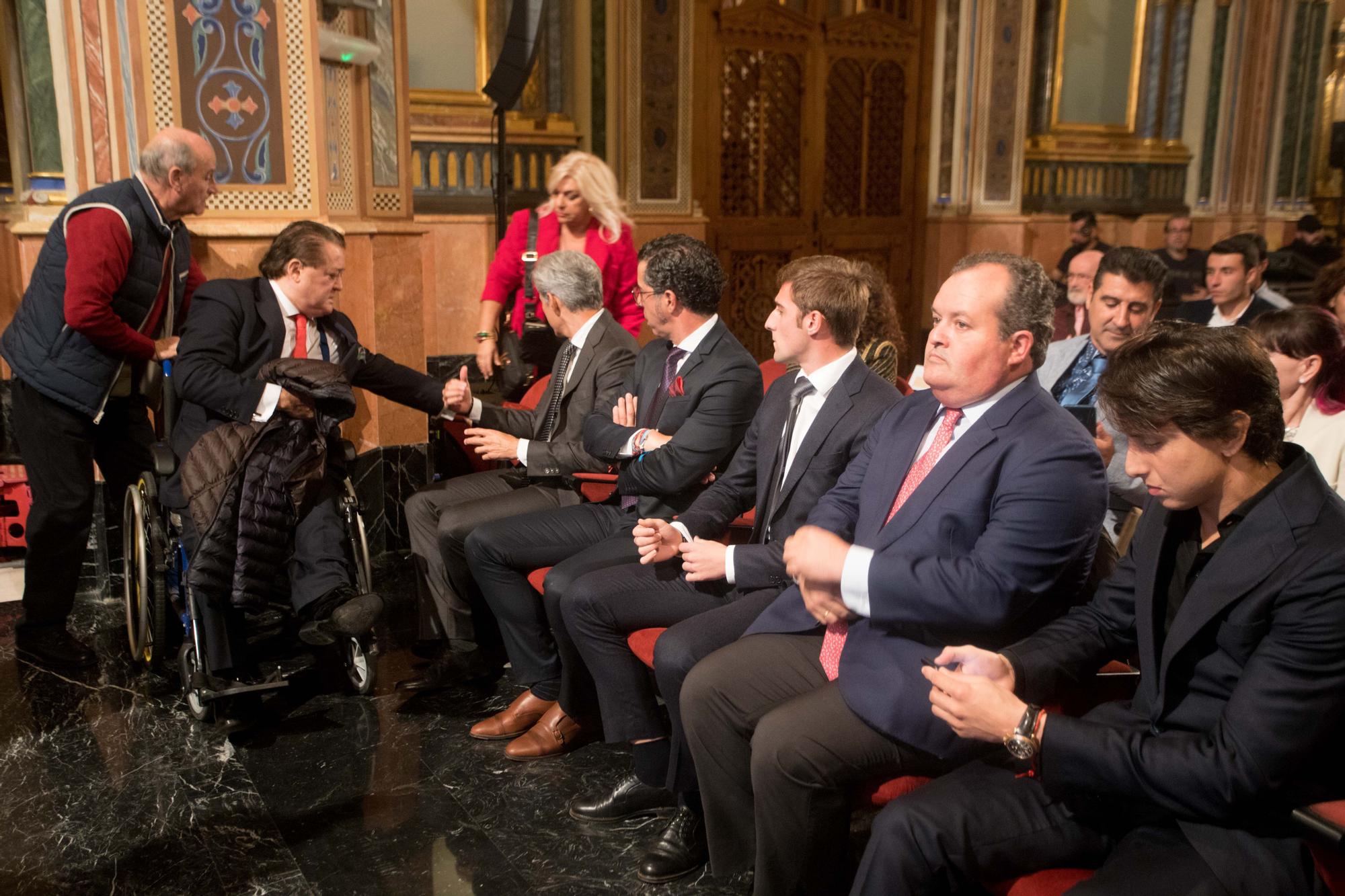 La gala de los triunfadores del año taurino en València