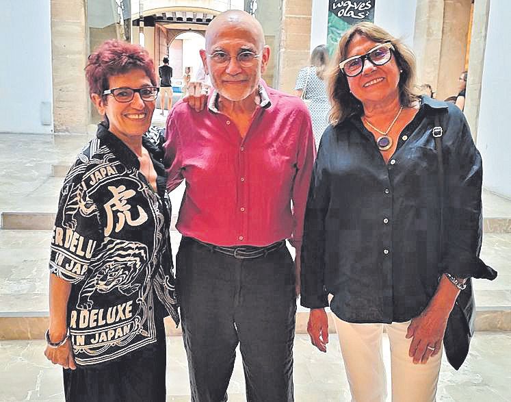 Maite Bayón, Enric Irueste y Pilar Cerdá.