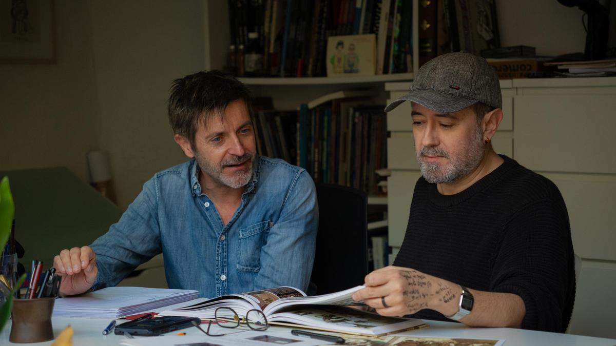 Paco Roca y Álex Montoya.