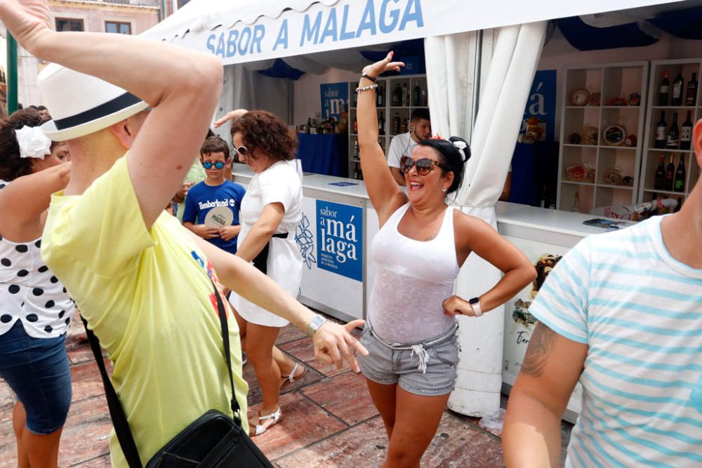 Ambiente en la Feria de Málaga del martes 20 de agosto