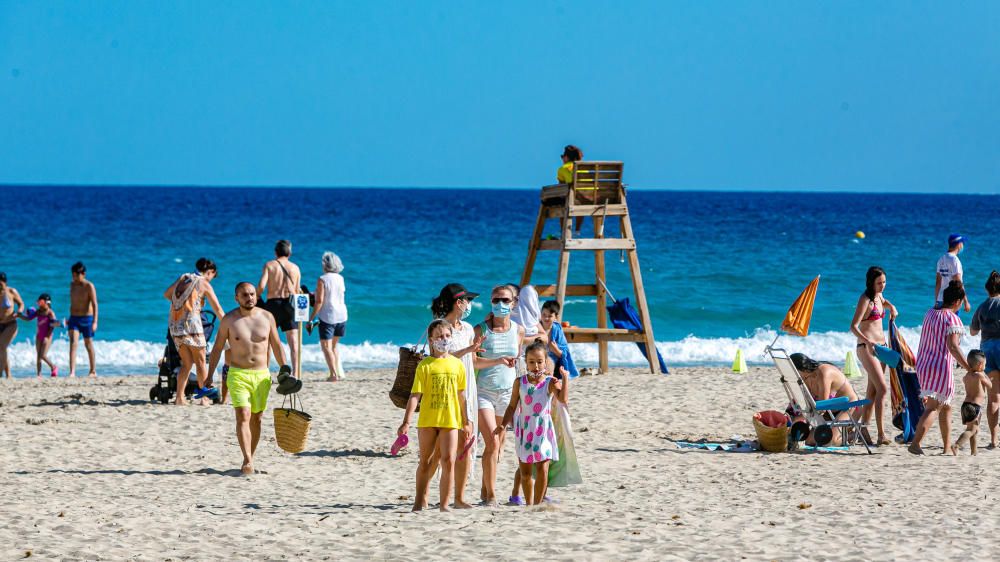 Las playas de la Marina Baixa permanecerán cerrada durante la noche de San Juan.