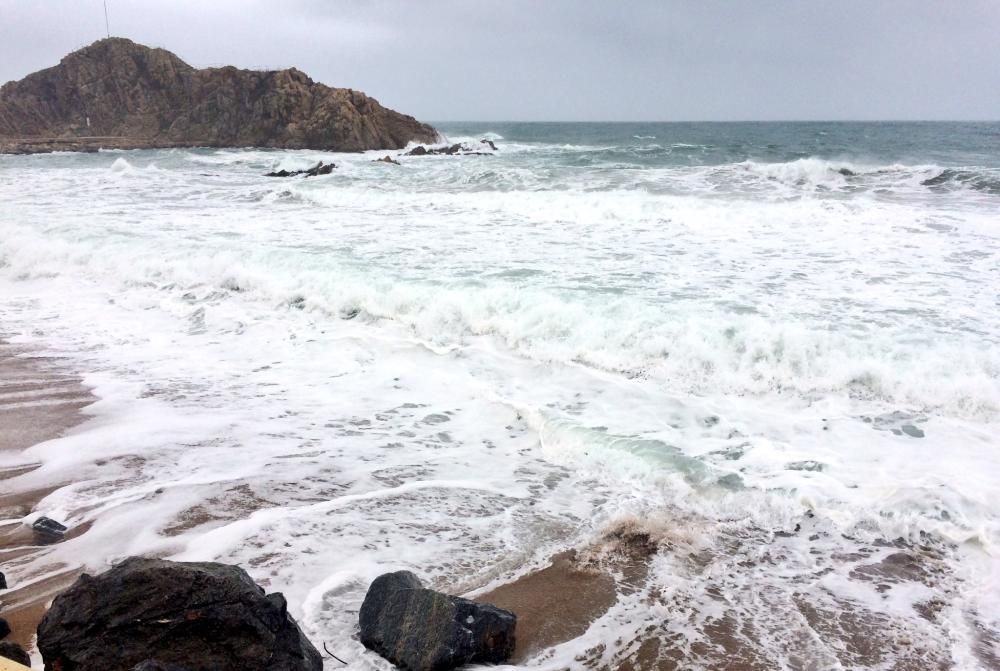 Temporal marítim al litoral gironí