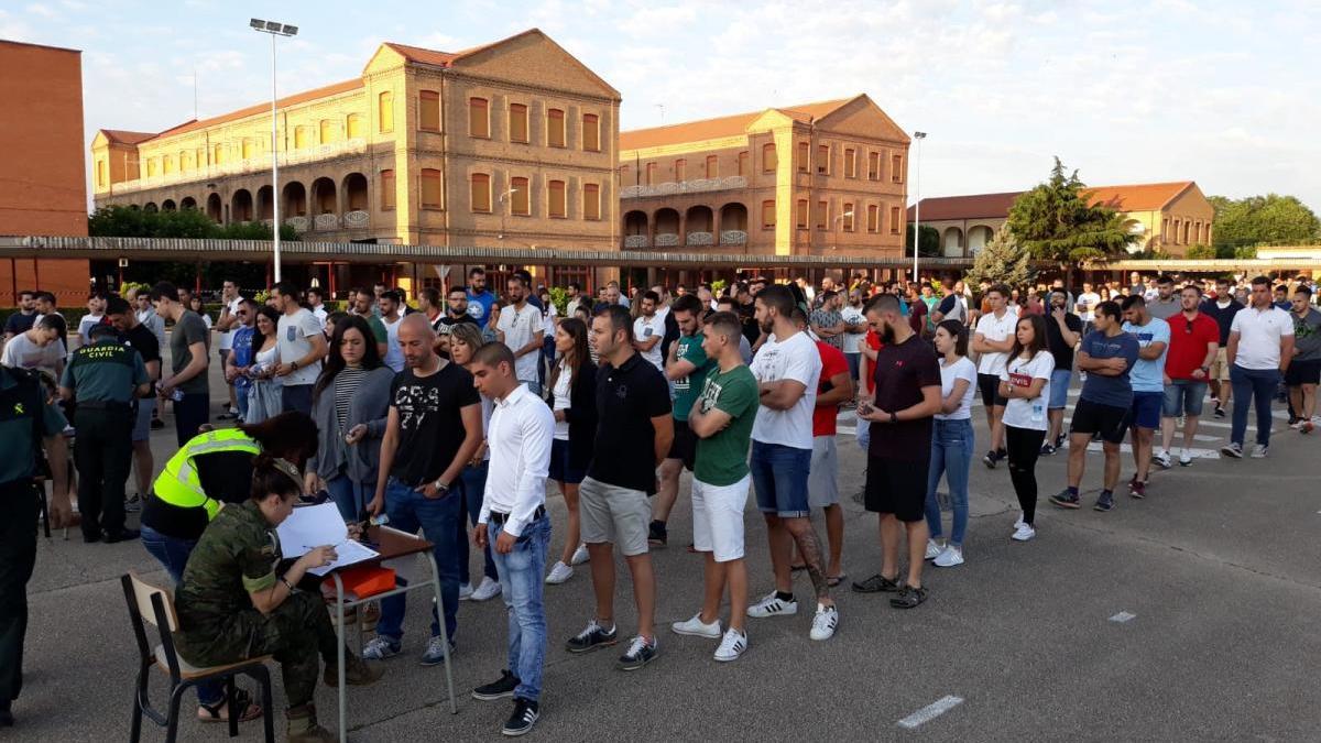 Calatayud acoge las oposiciones de acceso a la Guardia Civil