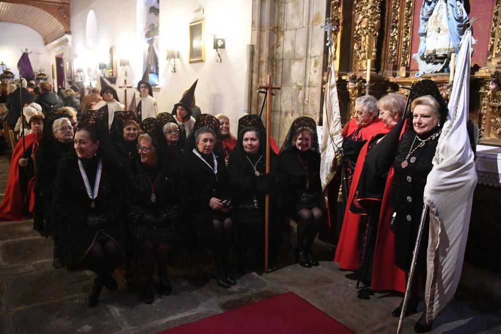 La procesión de Os Caladiños no pudo salir