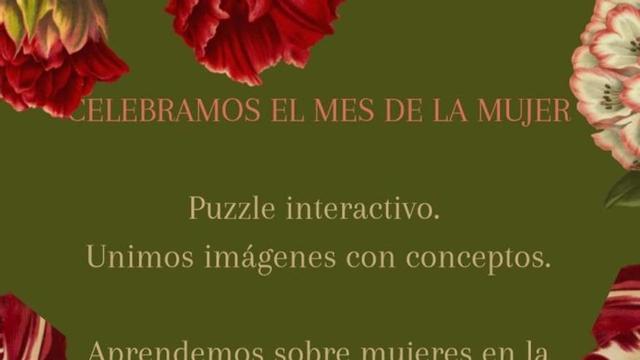 Mujeres y cultura, en un puzle.
