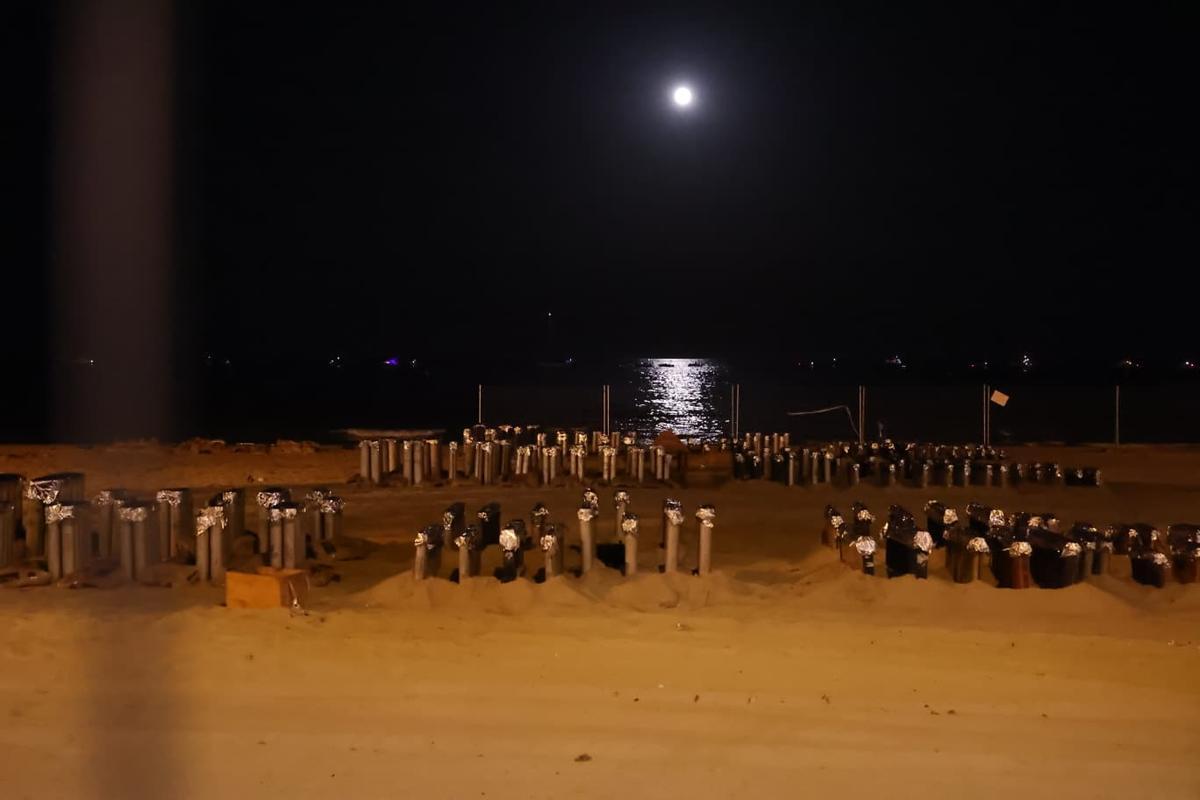 Última noche de fuegos artificiales de Hogueras: broche final a un certamen marcado por la nueva ubicación
