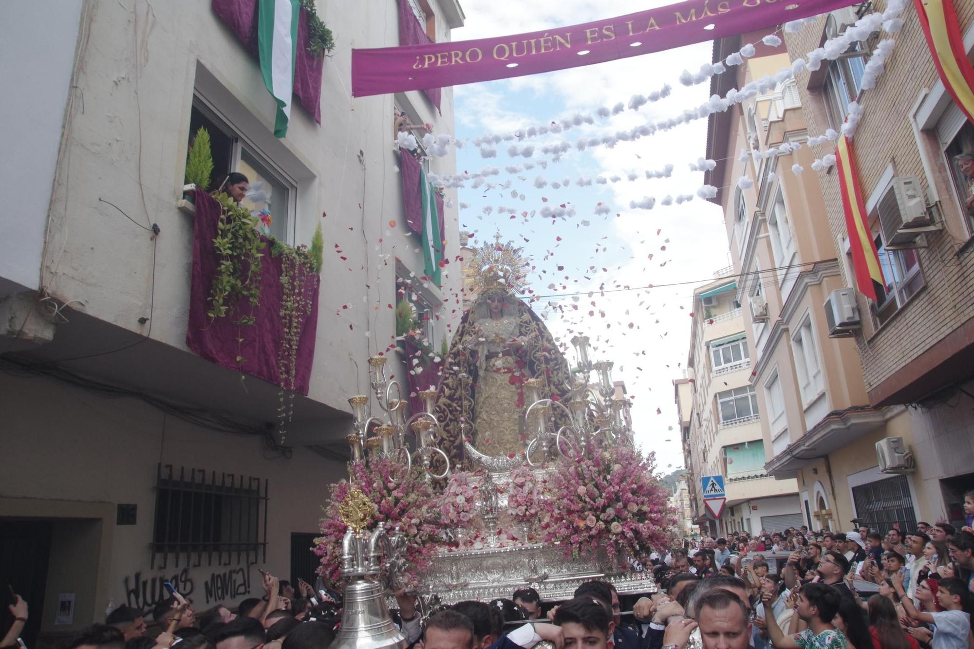 La procesión de la Virgen de la Trinidad 2023, en imágenes