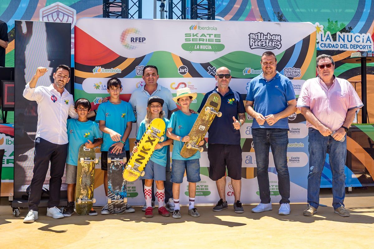 El Club Skatepark La Nucía contó con representación en la primera prueba de 2025 de las Iberdrola Skate Series, celebrada en el Skate Park de La Nucía.