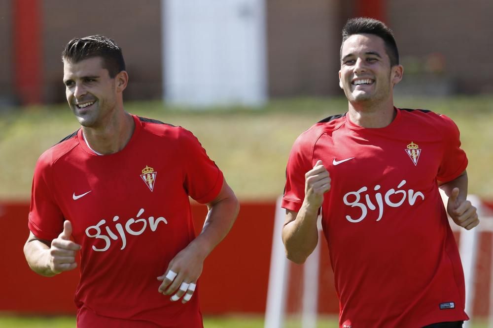 Entrenamiento del Sporting