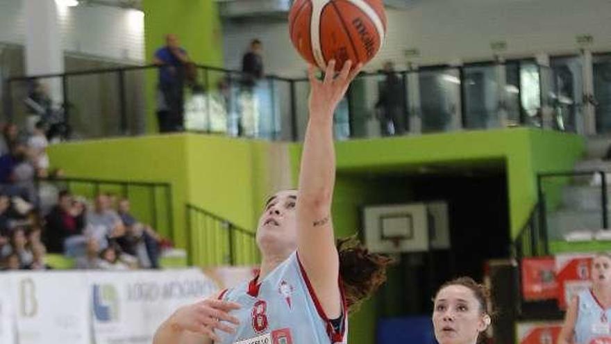 Anne Senosiain, en el partido de la pasada temporada. // Ricardo Grobas