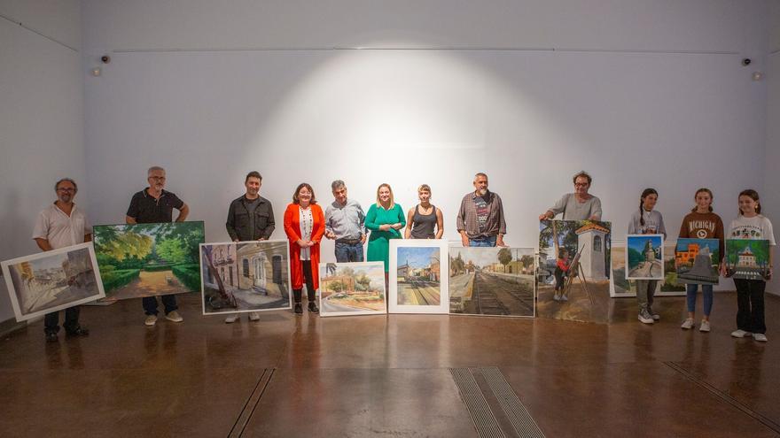 José María Díaz, guanyador del certamen de pintura ràpida &quot;Godella i el seu entorn&quot;