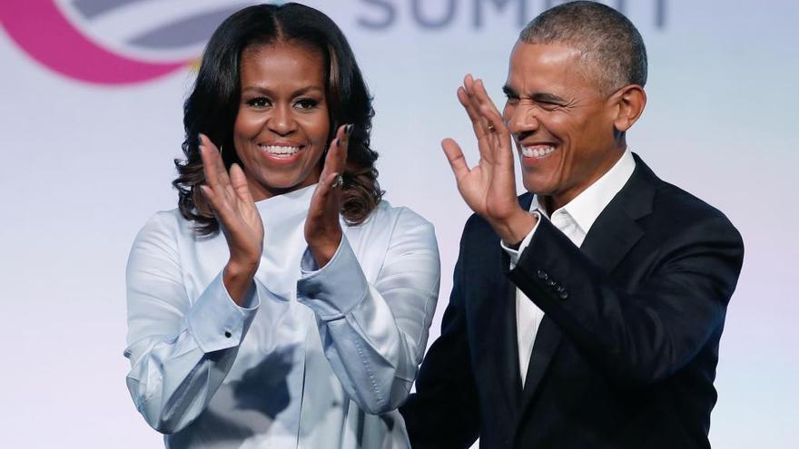 Michelle y Barack Obama.