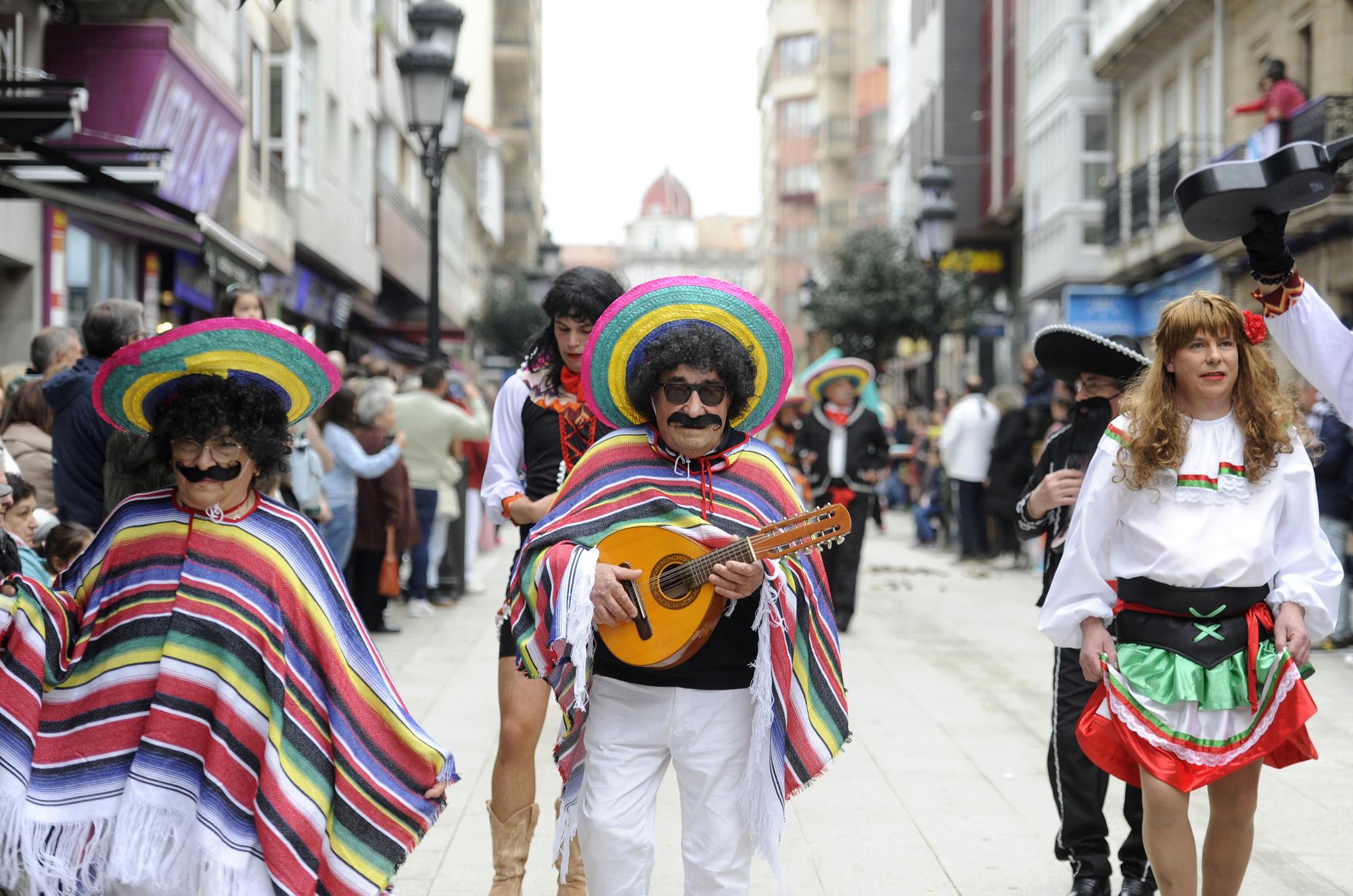 La tradición desfila el martes de Carnaval en A Estrada