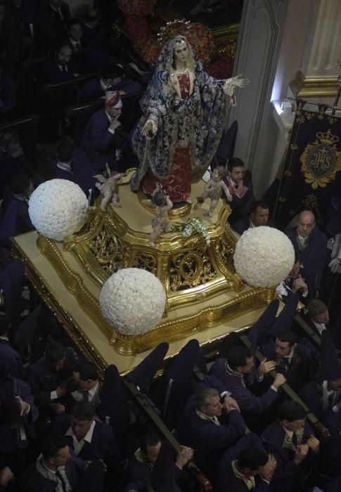 Murcia se queda sin la procesión de los 'salzillos' por la lluvia