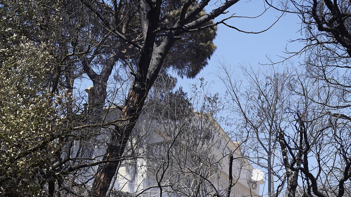 Incendi entre Lloret i Tossa