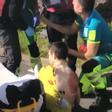 Duele solo verlo: Así quedó Van Aert tras la dura caída en la que se ha roto la clavícula