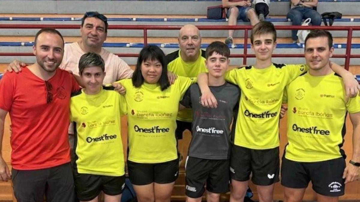 El Corriol Oliva Tennis Taula, en el campeonato autonómico