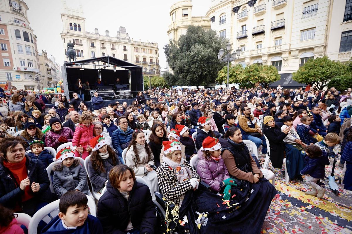Las Tendillas despide el año 2025 en una Nochevieja infantil adelantada