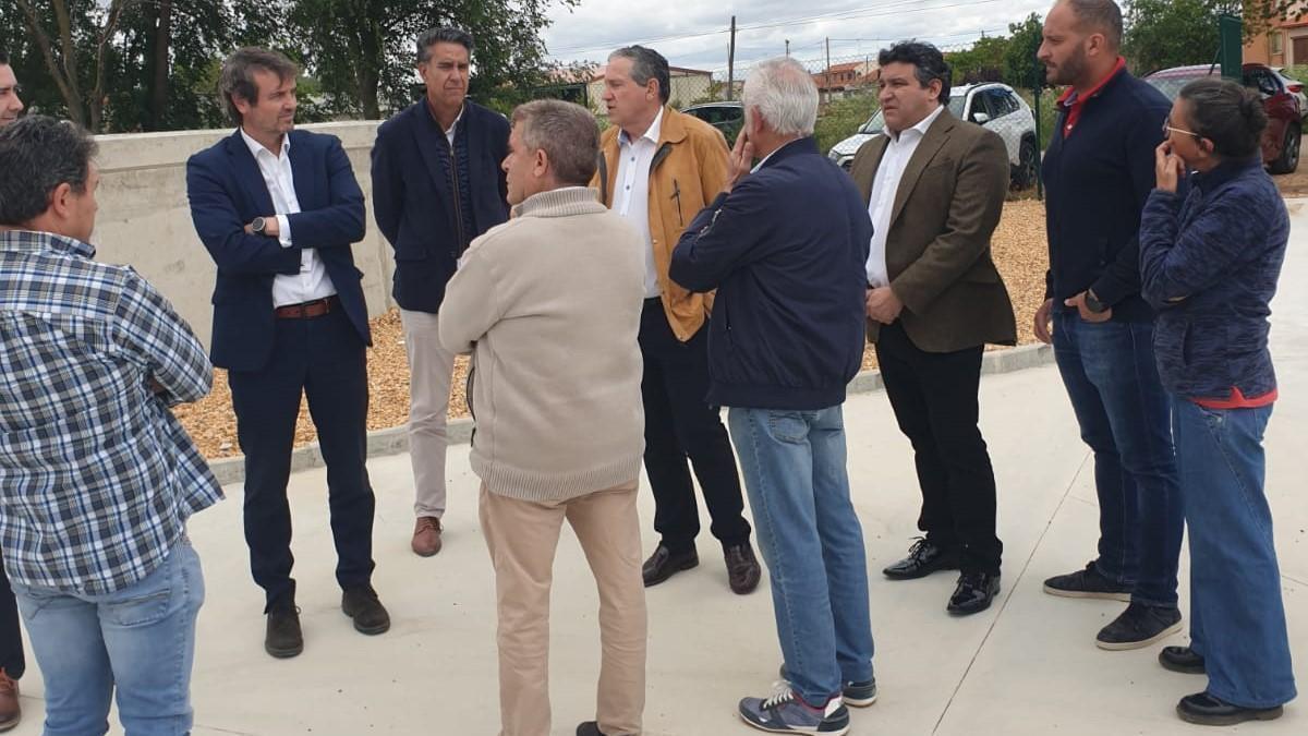 Visita a la depuradora de Villamayor de Campos