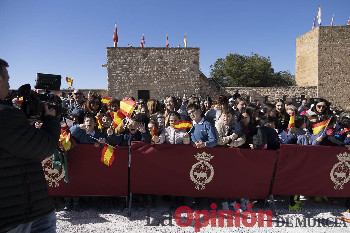 Visita de los reyes de España a Caravaca (explanada de la Basílica)