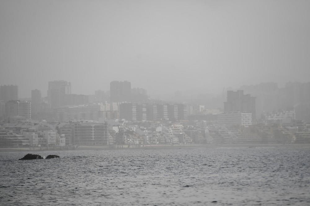 Calima en Las Palmas de Gran Canaria