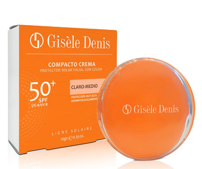Maquillaje compacto con protección de Gisèle Denis