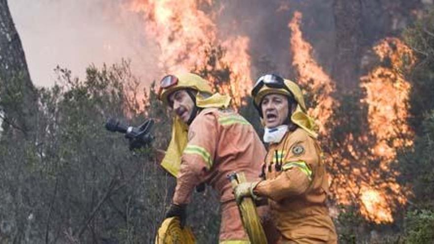 Las altas temperaturas han adelantado la temporada de máximo riesgo de incendios. Foto: Daniel Tortajada.