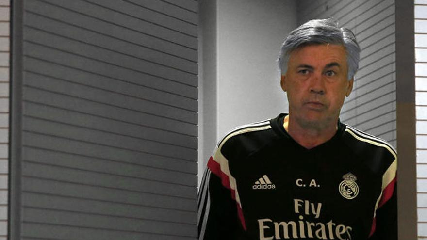 Ancelotti, durante su época en el Real Madrid.