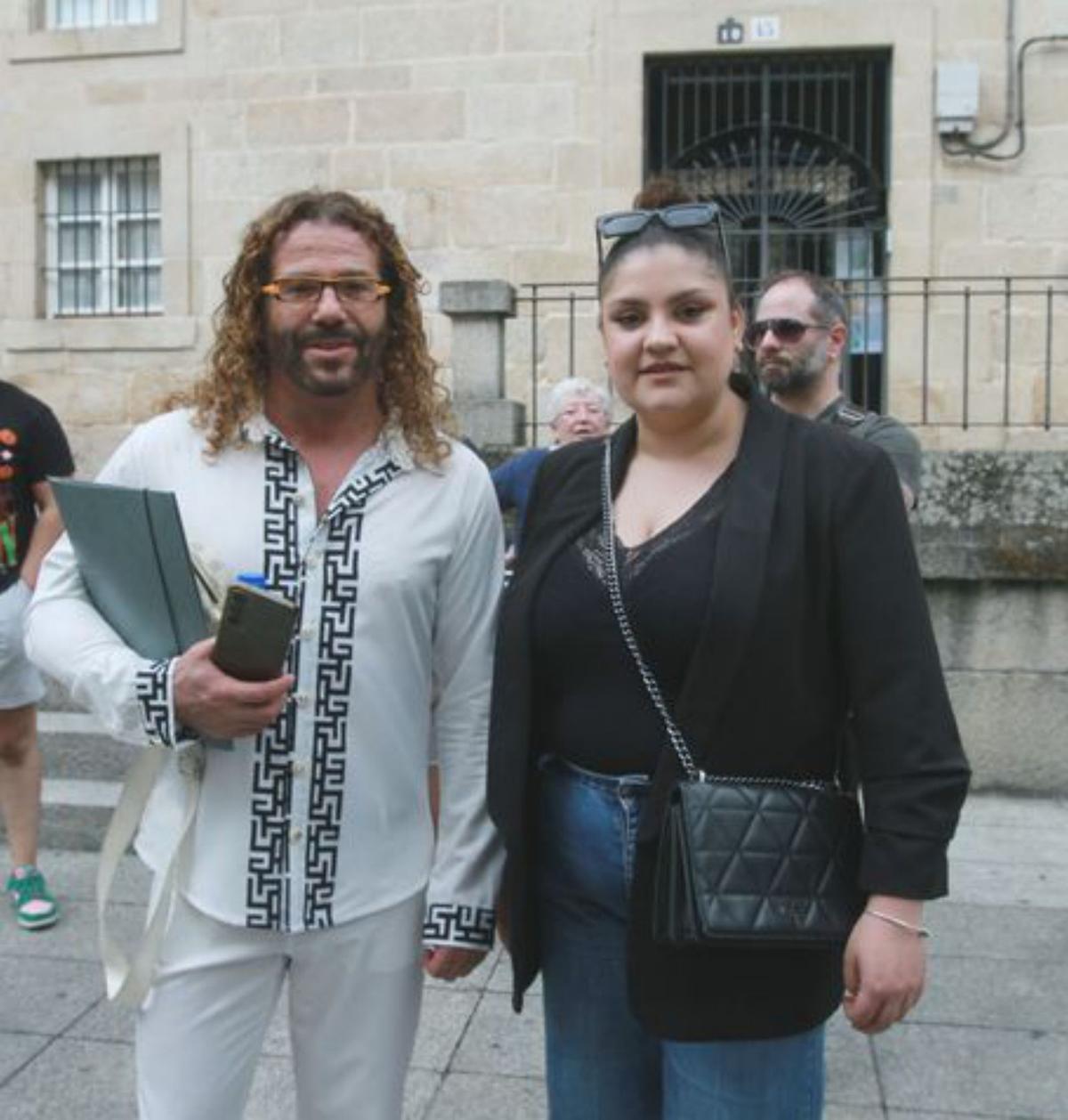 Paco Gallego e Iria Seara. | I.O,