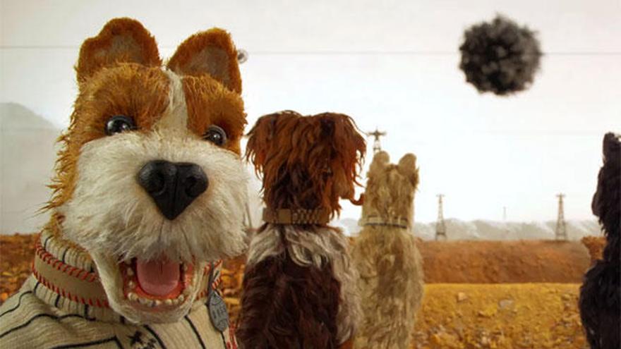 Una imagen promocional de la película &quot;Isle of dogs&quot;, que esta tarde se proyecta en la Casa de Cultura de Avilés.