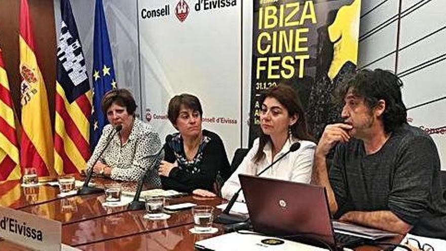 Presentación de la cuarta edición del Ibizacinefest en el Consell.