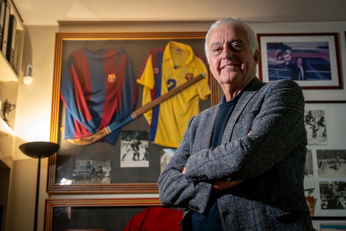 Jordi Vila-Puig, exjugador del Barça de hockey patines.