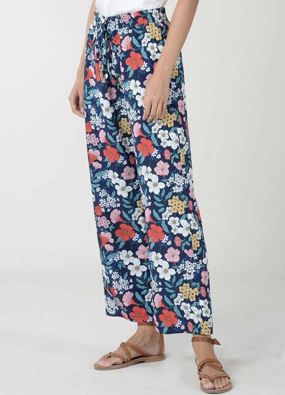 Pantalón de estampado floral de Molly Bracken