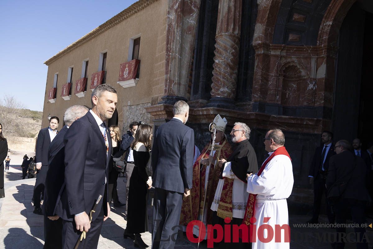 Visita de los reyes de España a Caravaca (explanada de la Basílica)