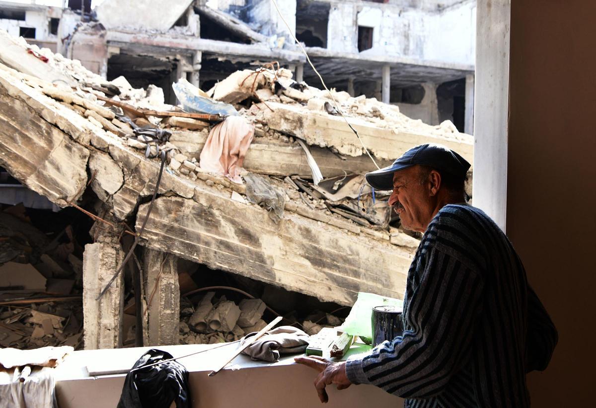 La televisión pública iraní en árabe Al Alam ha informado de que "la zona atacada estaba atestada de civiles".