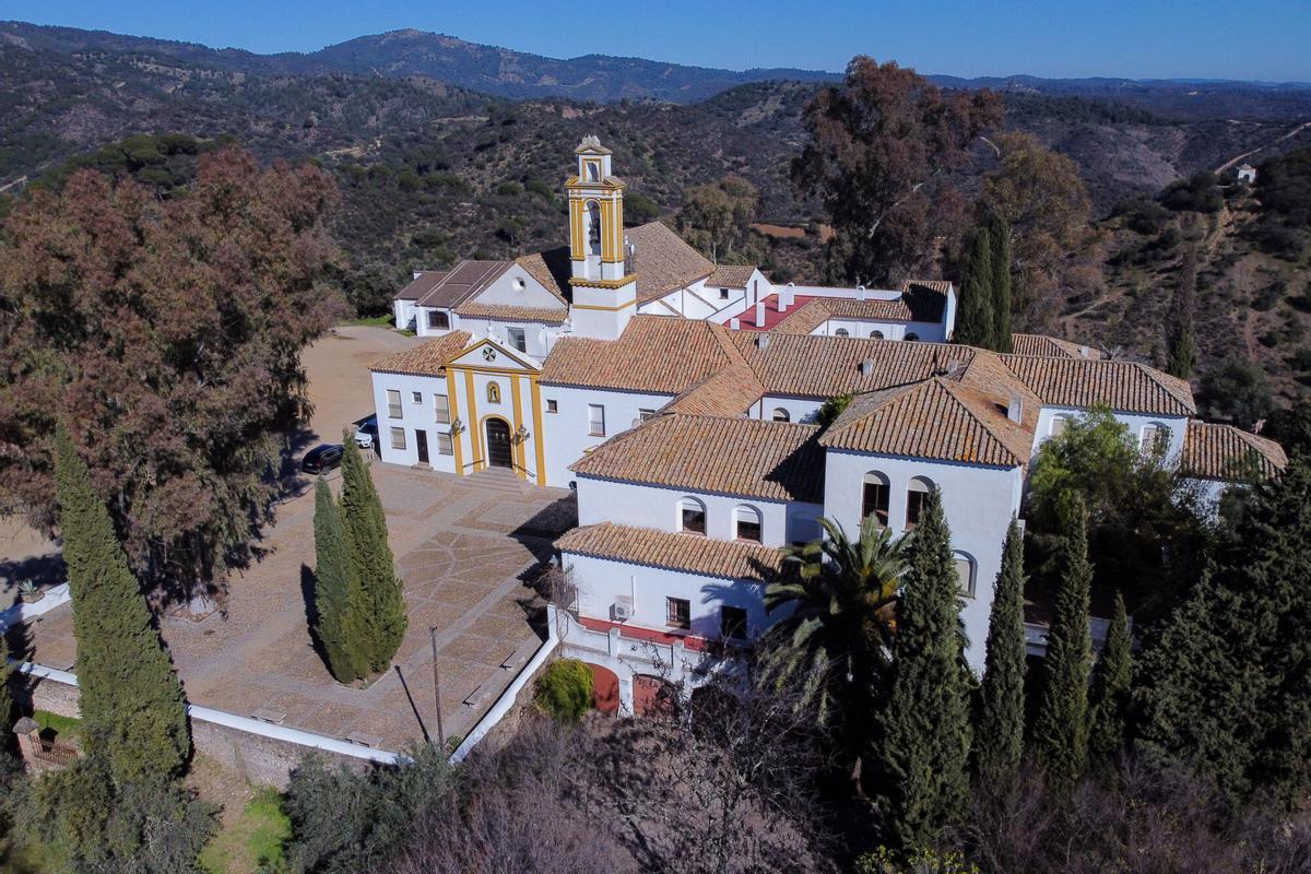 Vista aérea del Santuario de Santo Domingo de Córdoba.