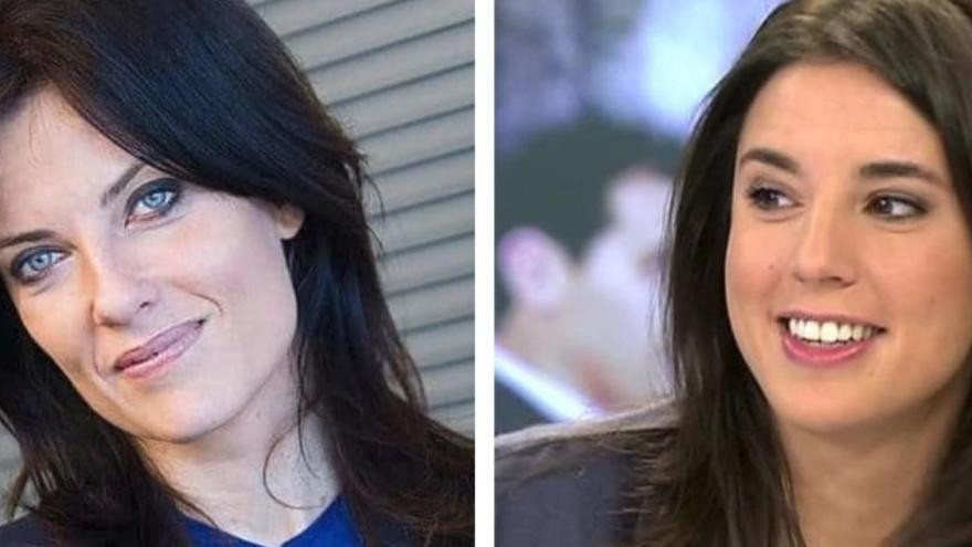 Imatges d&#039;arxiu de Cristina Seguí (esquerra) i Irene Montero